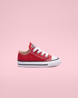 Converse Chuck Taylor All Star Fiu Rövidszárú Piros | QXPLFTN-HU